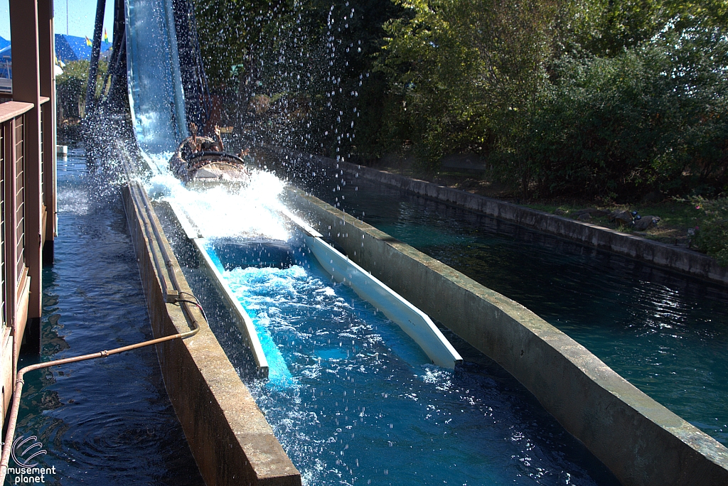 Sparklett's Log Flume