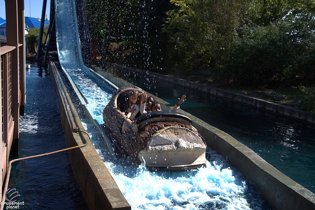 Sparklett's Log Flume