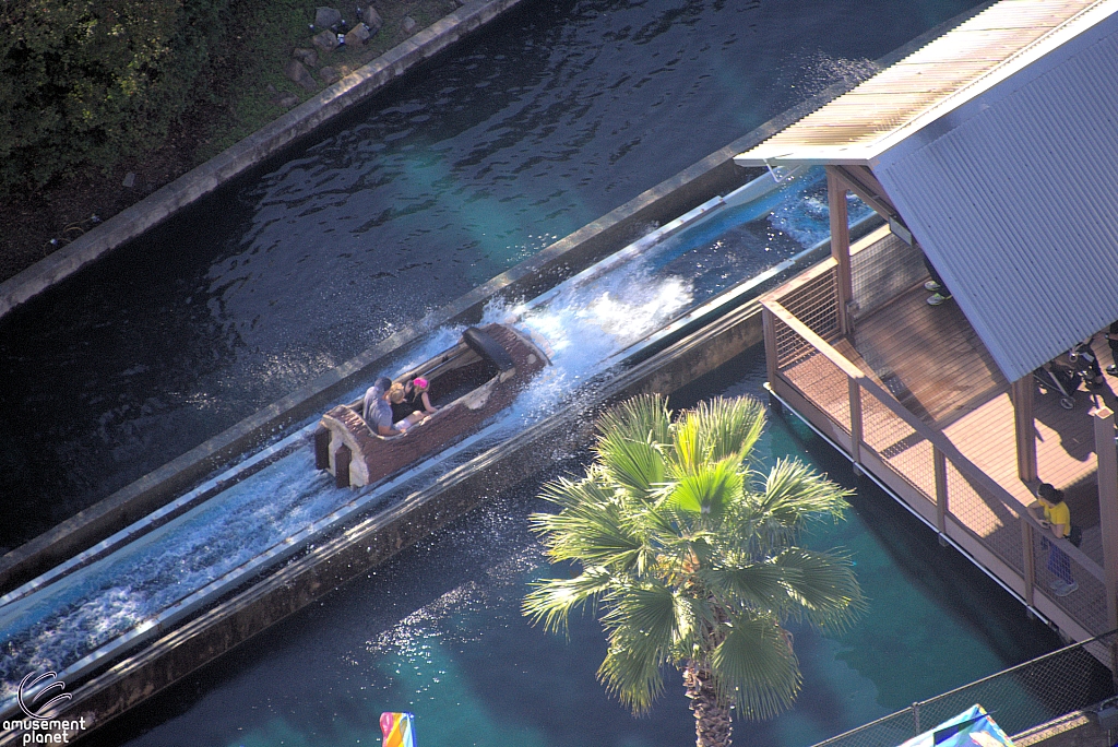 Sparklett's Log Flume