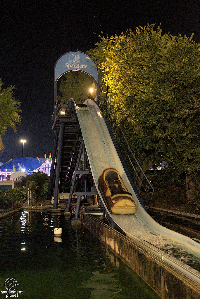 Sparklett's Log Flume