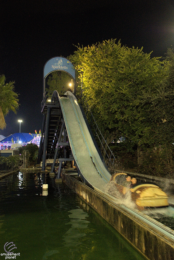 Sparklett's Log Flume