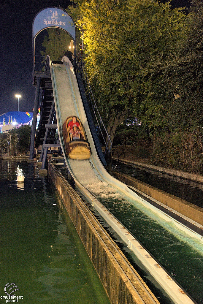 Sparklett's Log Flume