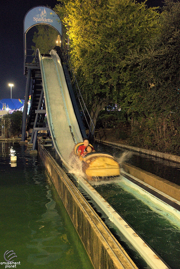 Sparklett's Log Flume