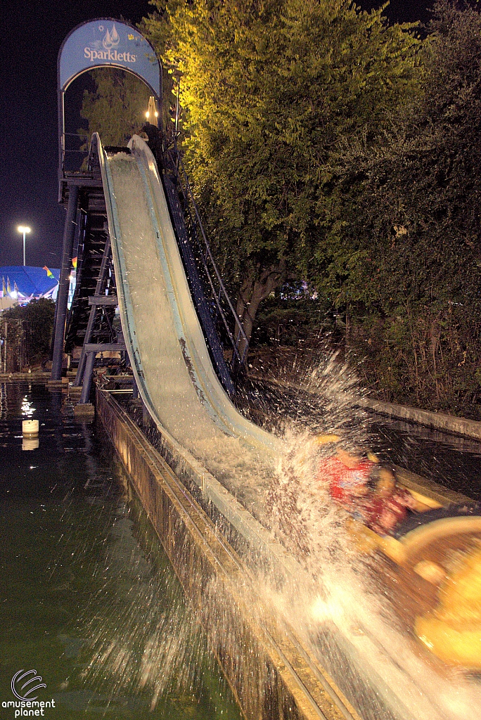 Sparklett's Log Flume