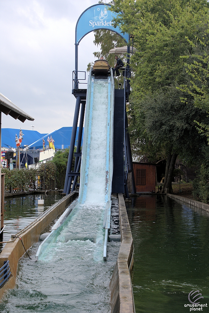 Sparklett's Log Flume