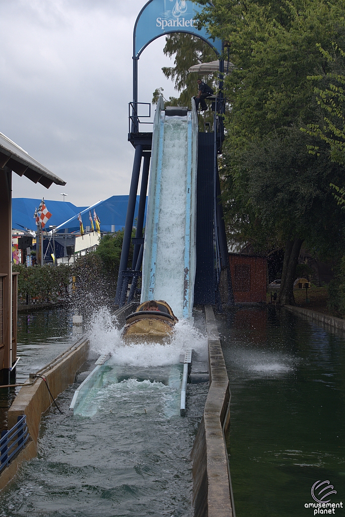 Sparklett's Log Flume