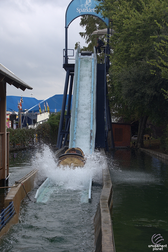 Sparklett's Log Flume