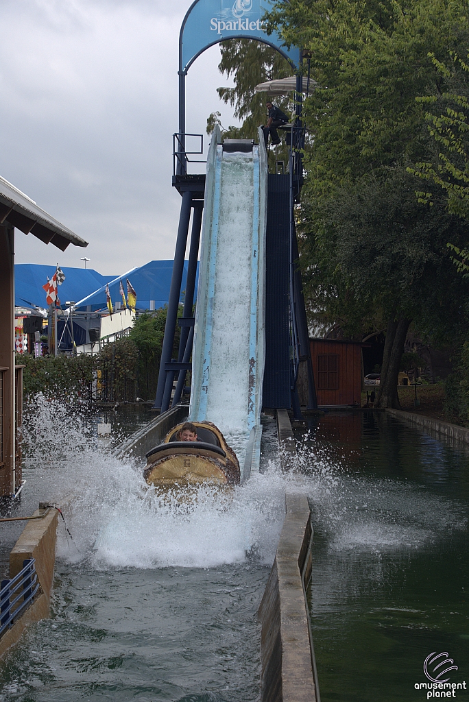 Sparklett's Log Flume