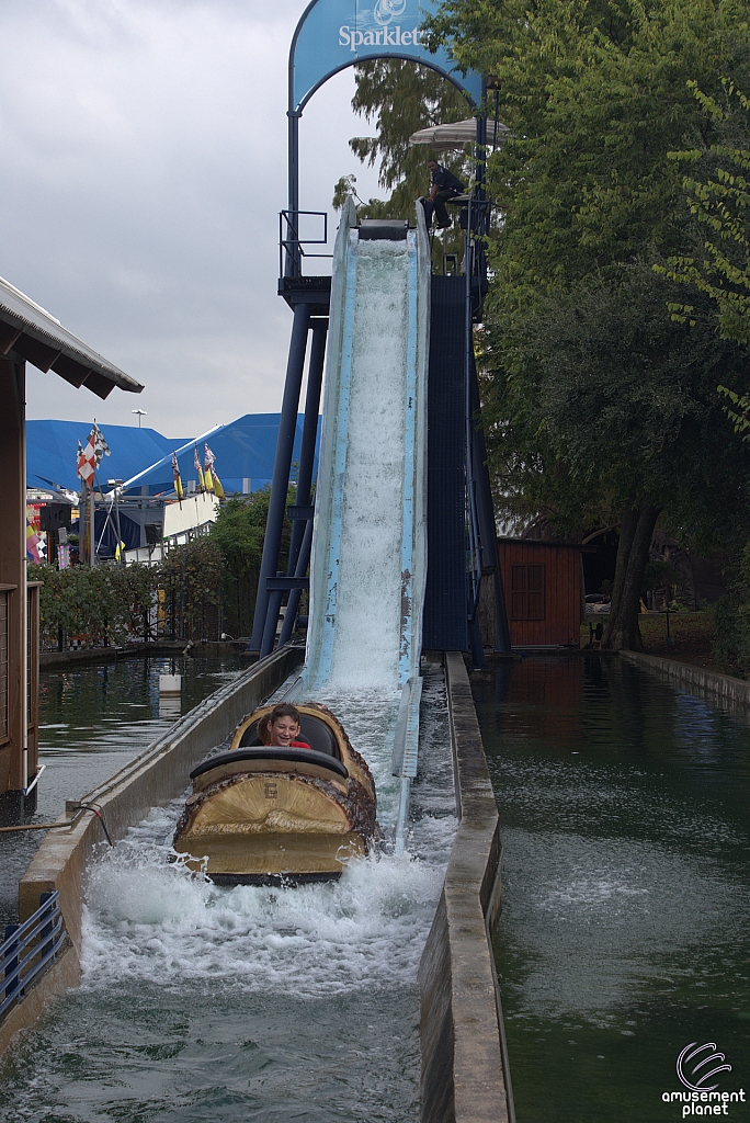 Sparklett's Log Flume