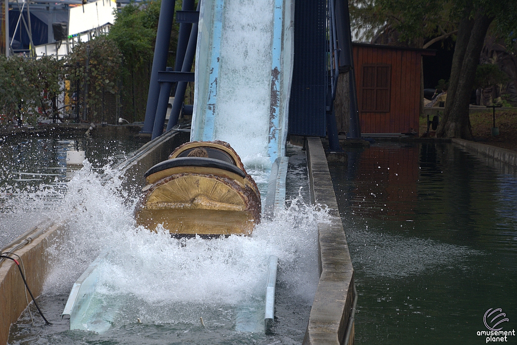 Sparklett's Log Flume