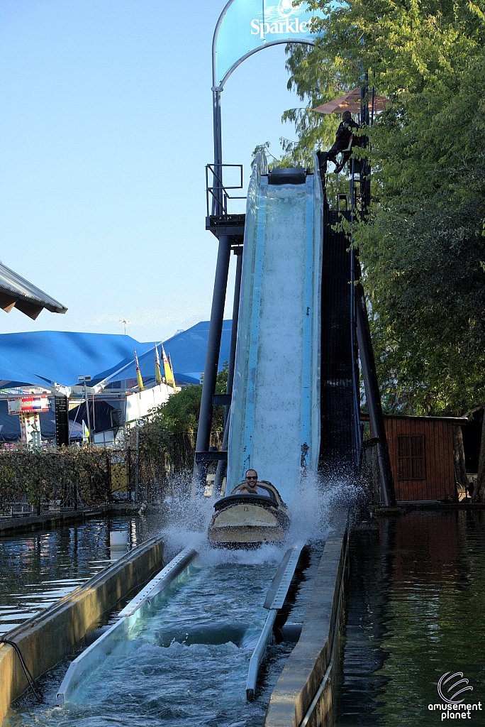 Sparklett's Log Flume