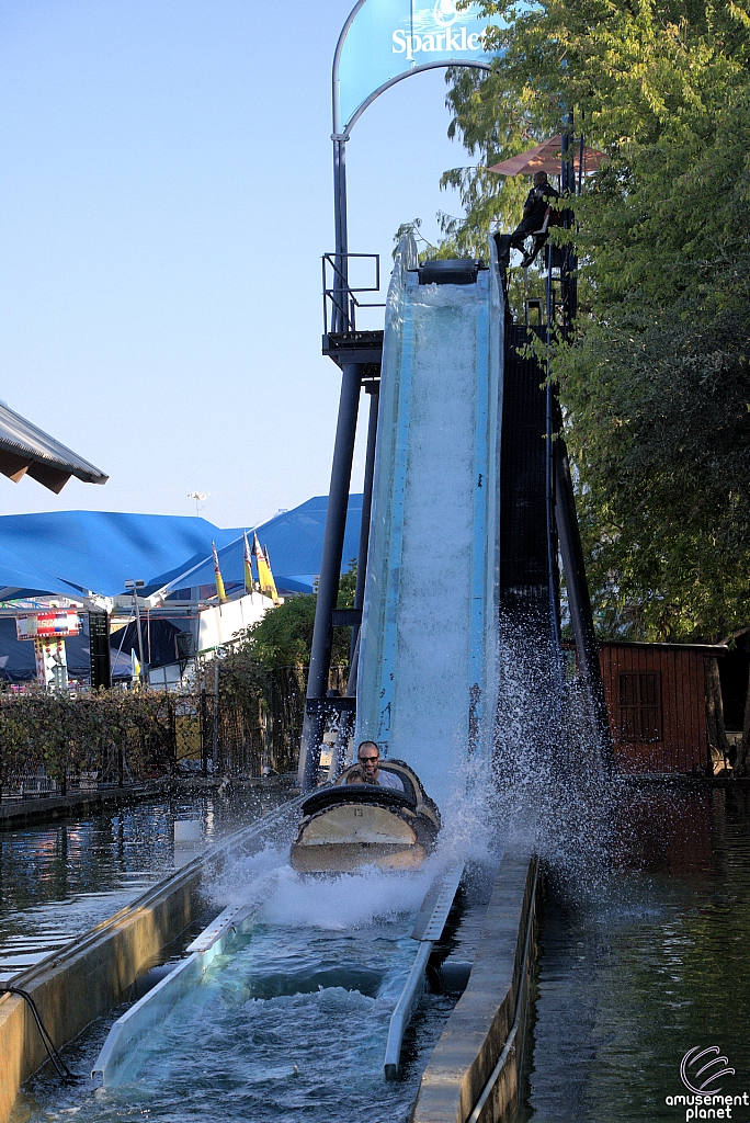 Sparklett's Log Flume