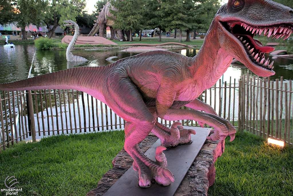 Dinosaurs at the Lagoon