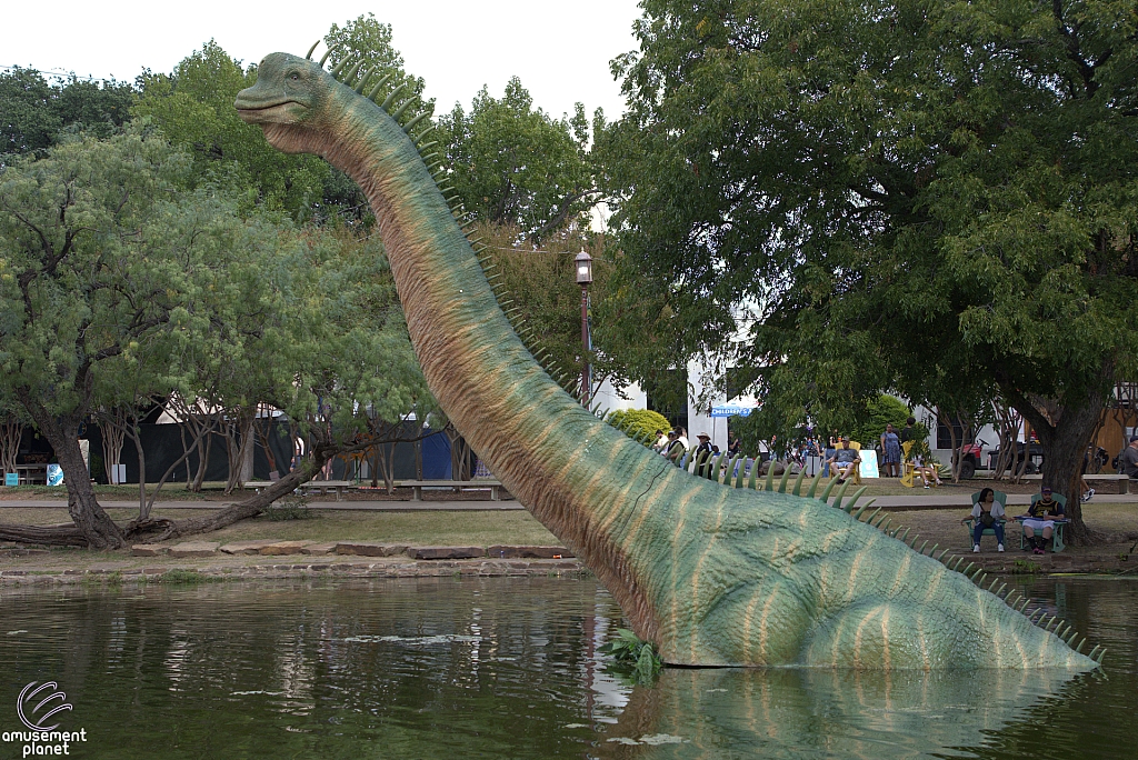 Dinosaurs at the Lagoon