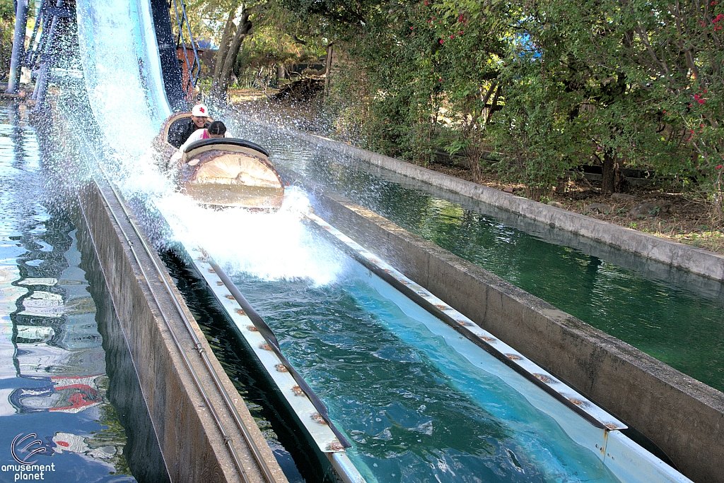 Sparklett's Log Flume