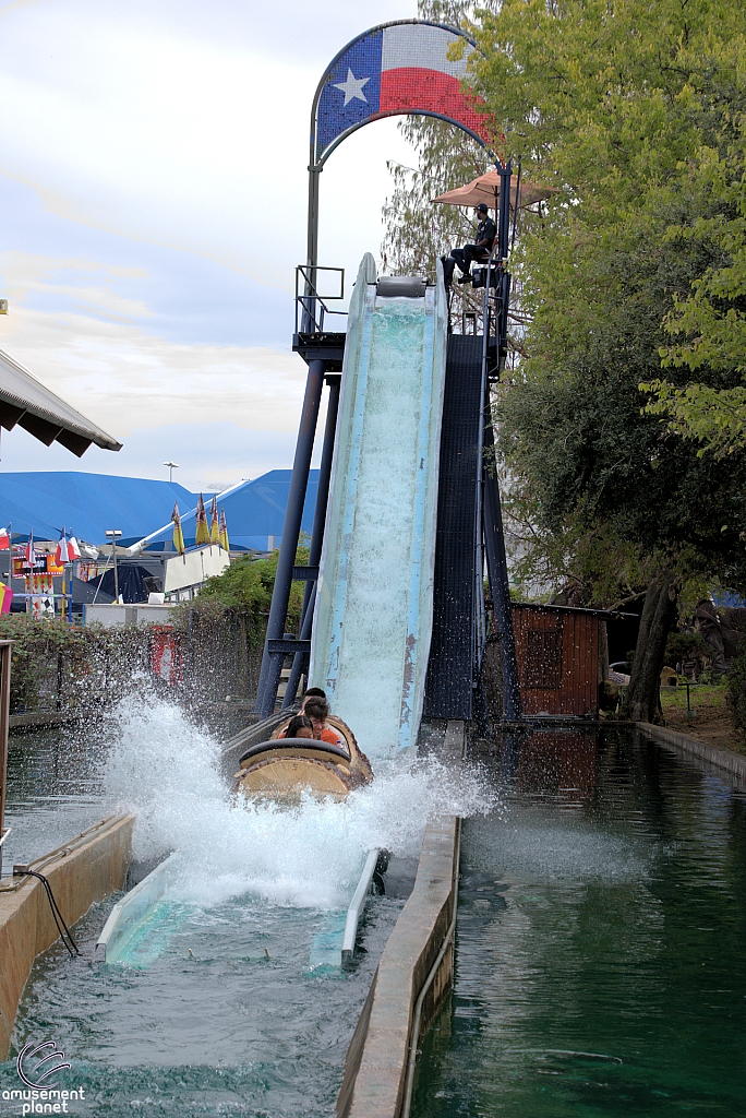 Sparklett's Log Flume