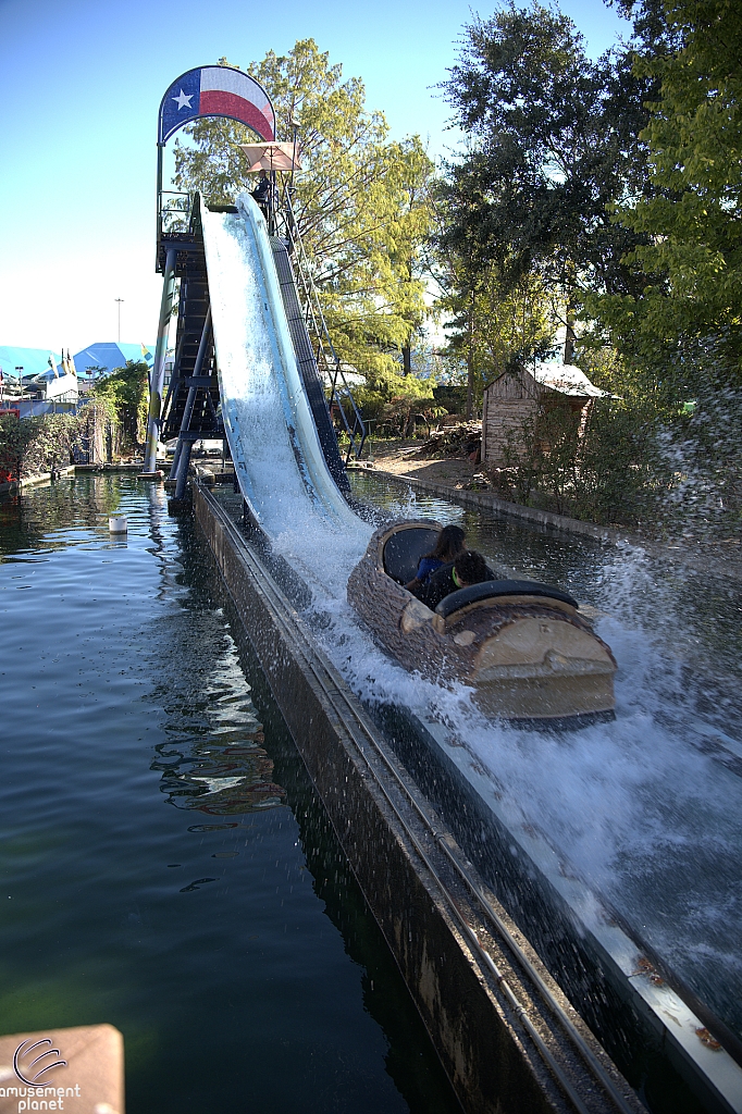 Sparklett's Log Flume