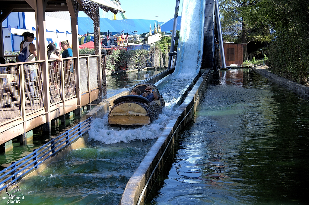 Sparklett's Log Flume