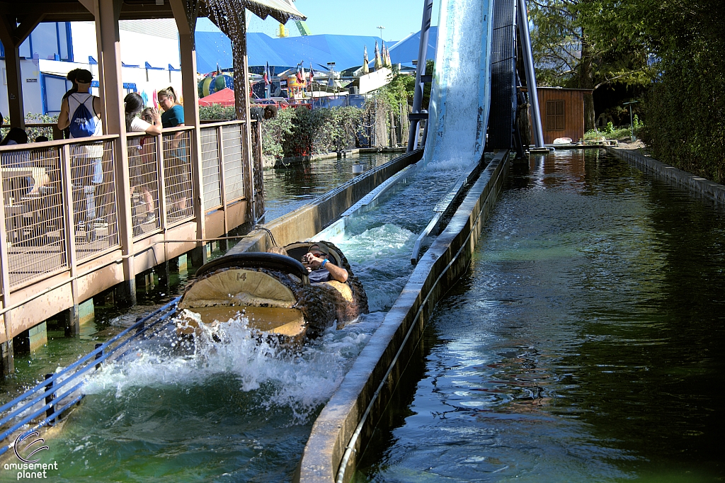 Sparklett's Log Flume