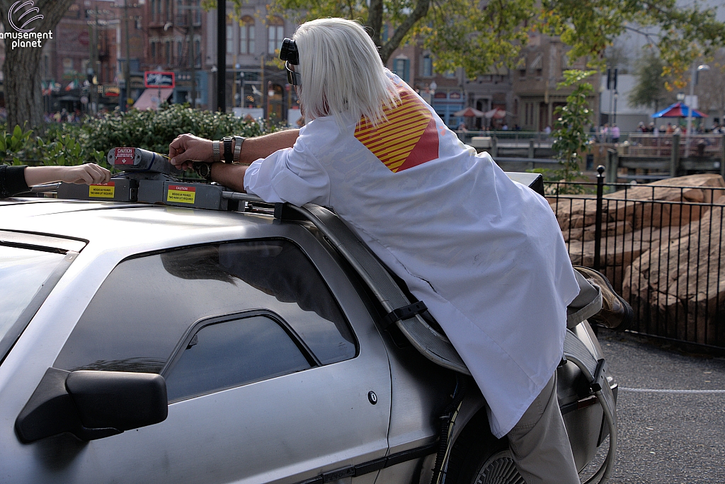 Back to the Future DeLorean