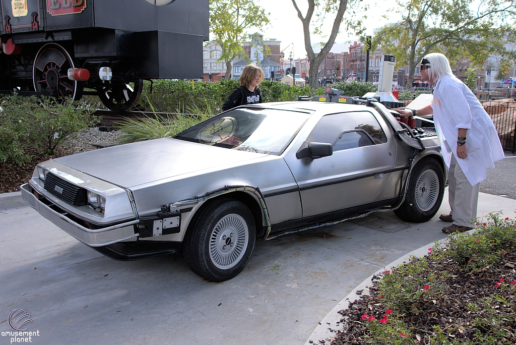 Back to the Future DeLorean