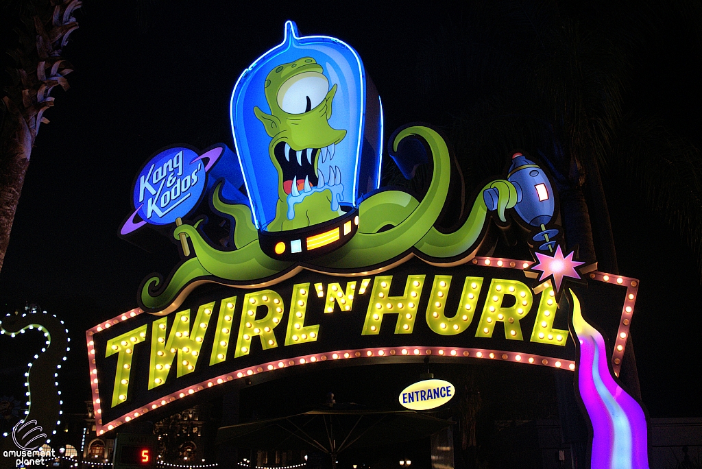 Kang & Kodos' Twirl 'n' Hurl