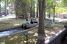 Policy Pond Log Flume