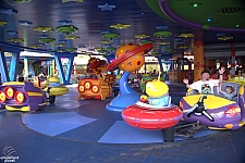 Alien Swirling Saucers