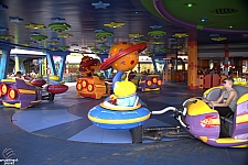 Alien Swirling Saucers