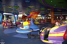 Alien Swirling Saucers