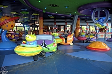 Alien Swirling Saucers