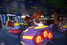 Alien Swirling Saucers