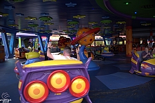 Alien Swirling Saucers