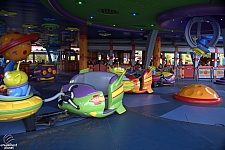 Alien Swirling Saucers