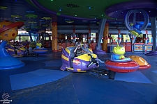 Alien Swirling Saucers