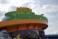 Alien Swirling Saucers