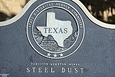 Steel Dust Historical Marker