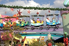 High in the Sky Seuss Trolley Train Ride