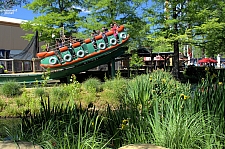 Caddo Lake Barge