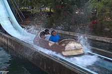 Sparklett's Log Flume